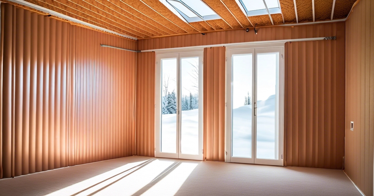 insulation and sealing are key to maintaining a comfortable temperature